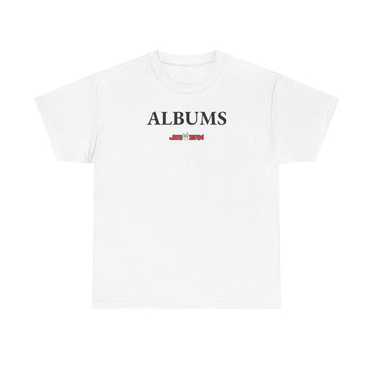 Vintage - Albums T‑Shirt – White