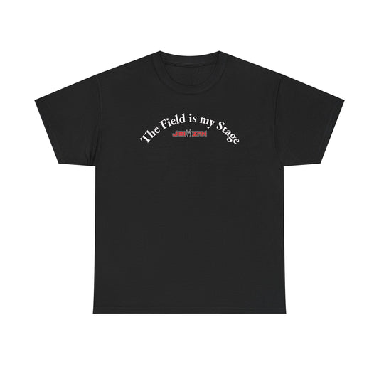 Other - The Field is my Stage - T‑Shirt – Black