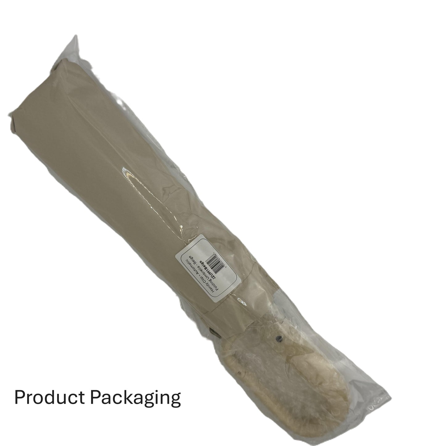 Handy Clip - Automatic Folding Umbrella - Beige