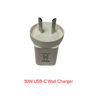 30W USBC PD GAN Wall Charger - White