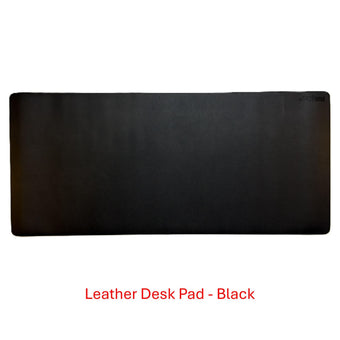 compare product Leather Desk Pad (400x900x2mm) - Black