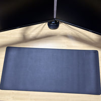 Leather Desk Pad (400x900x2mm) - Black