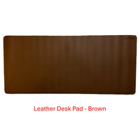 Leather Desk Pad (400x900x2mm) - Brown