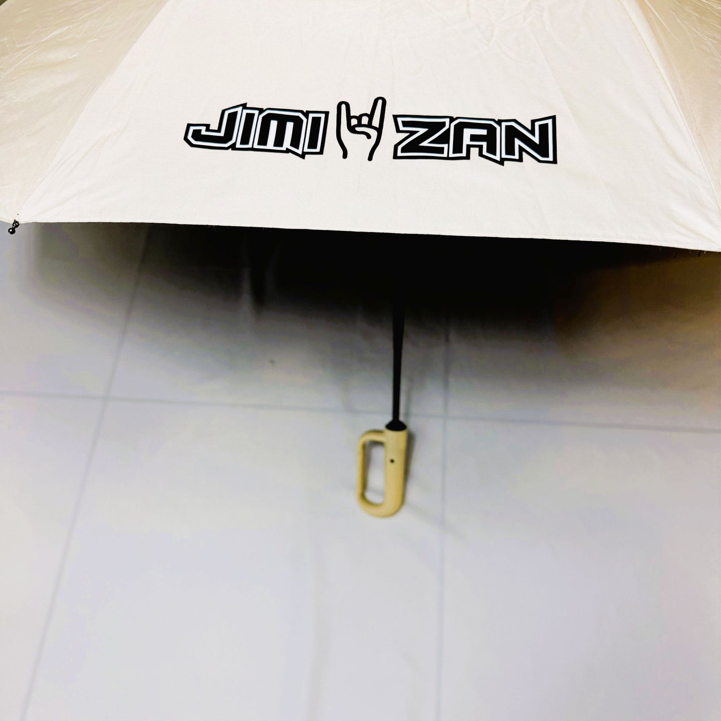 Handy Clip - Automatic Folding Umbrella - Beige