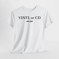 Vintage - Vinyl or CD T‑Shirt – White