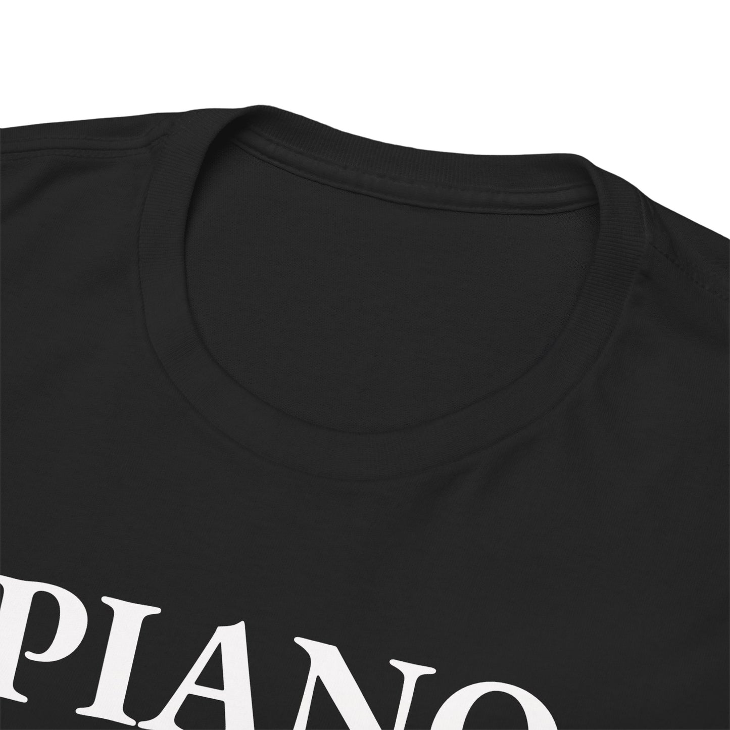 Play - Piano T‑Shirt – Black