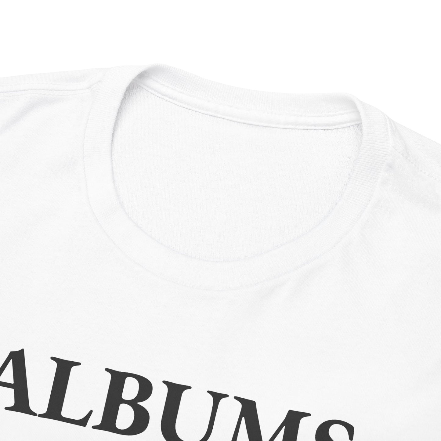 Vintage - Albums T‑Shirt – White