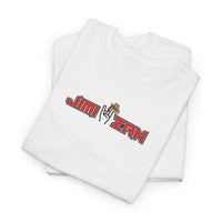 Classic - Jimi Zan Hat Logo T‑Shirt – White