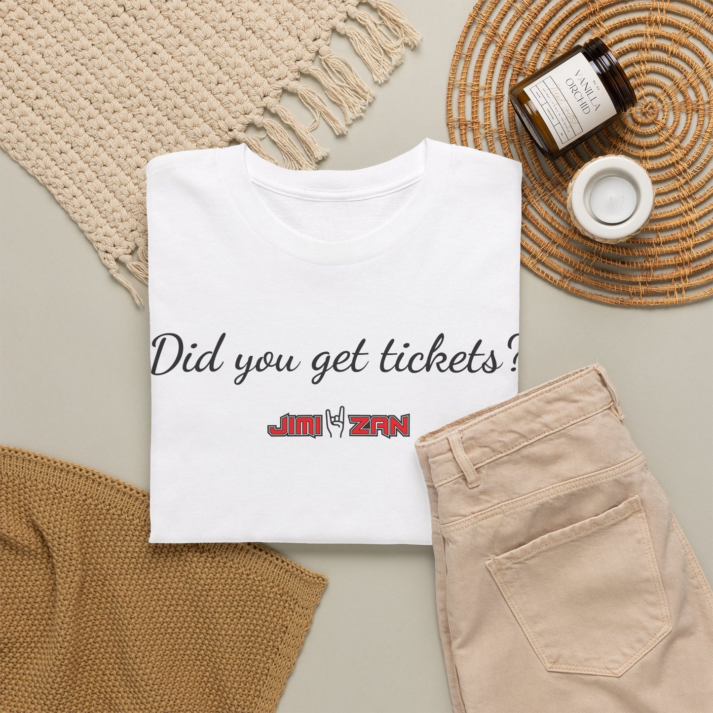Buzz - Did you get tickets? T‑Shirt – White