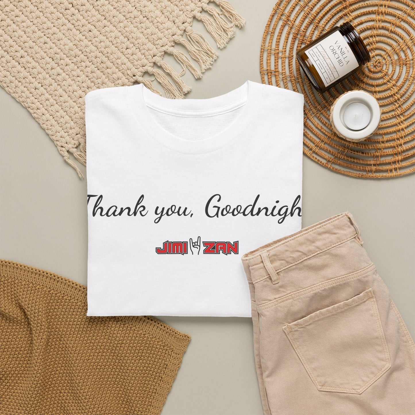 Buzz - Thank you, goodnight T‑Shirt – White