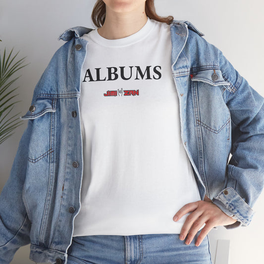 Vintage - Albums T‑Shirt – White