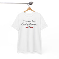 Buzz - I wanna be a Country Rock Star T‑Shirt – White