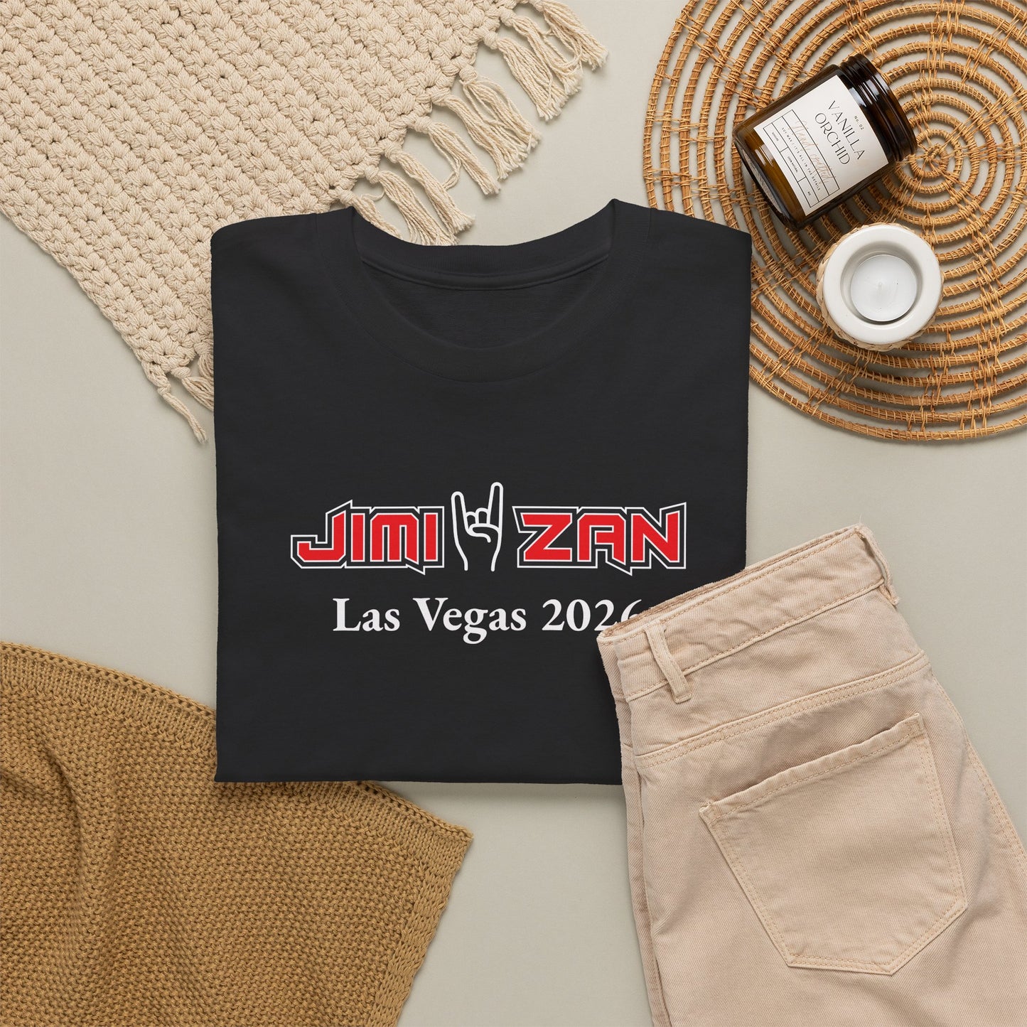 Tour - Las Vegas 2026 T‑Shirt – Black
