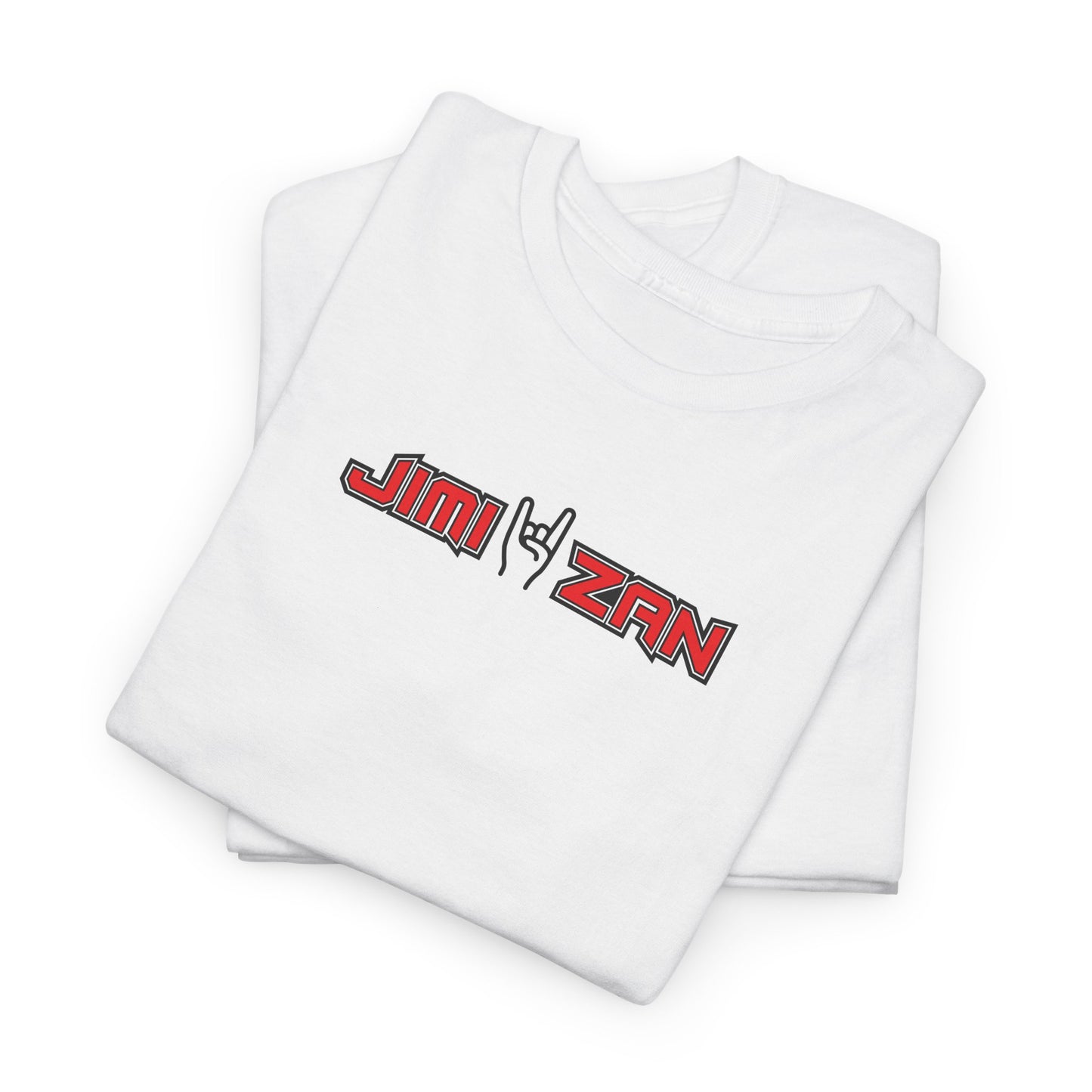 Classic - Jimi Zan Logo T‑Shirt – White