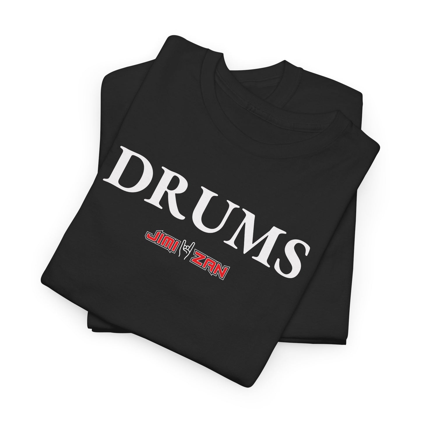 Play - Drums T‑Shirt – Black