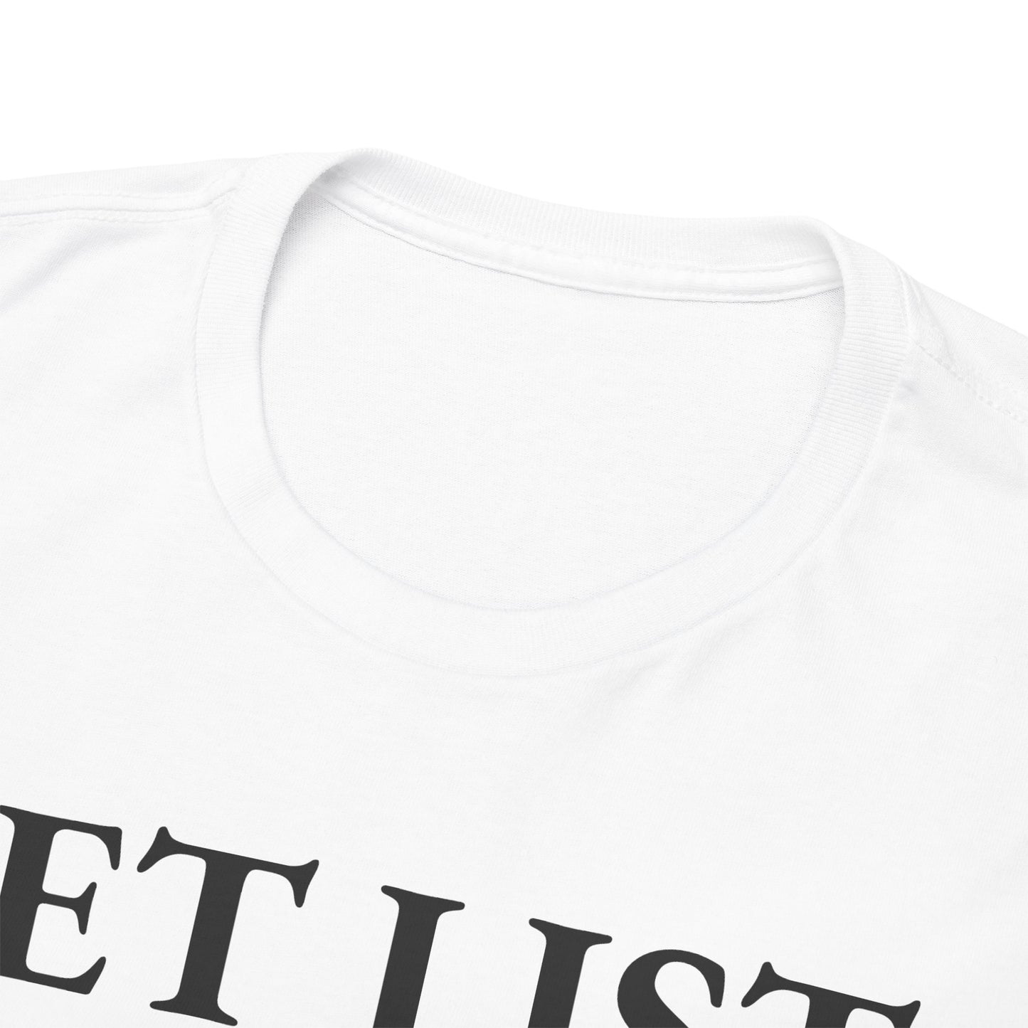 Show - Set List T‑Shirt – White
