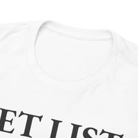 Show - Set List T‑Shirt – White