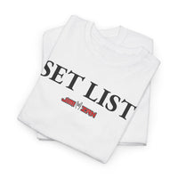 Show - Set List T‑Shirt – White