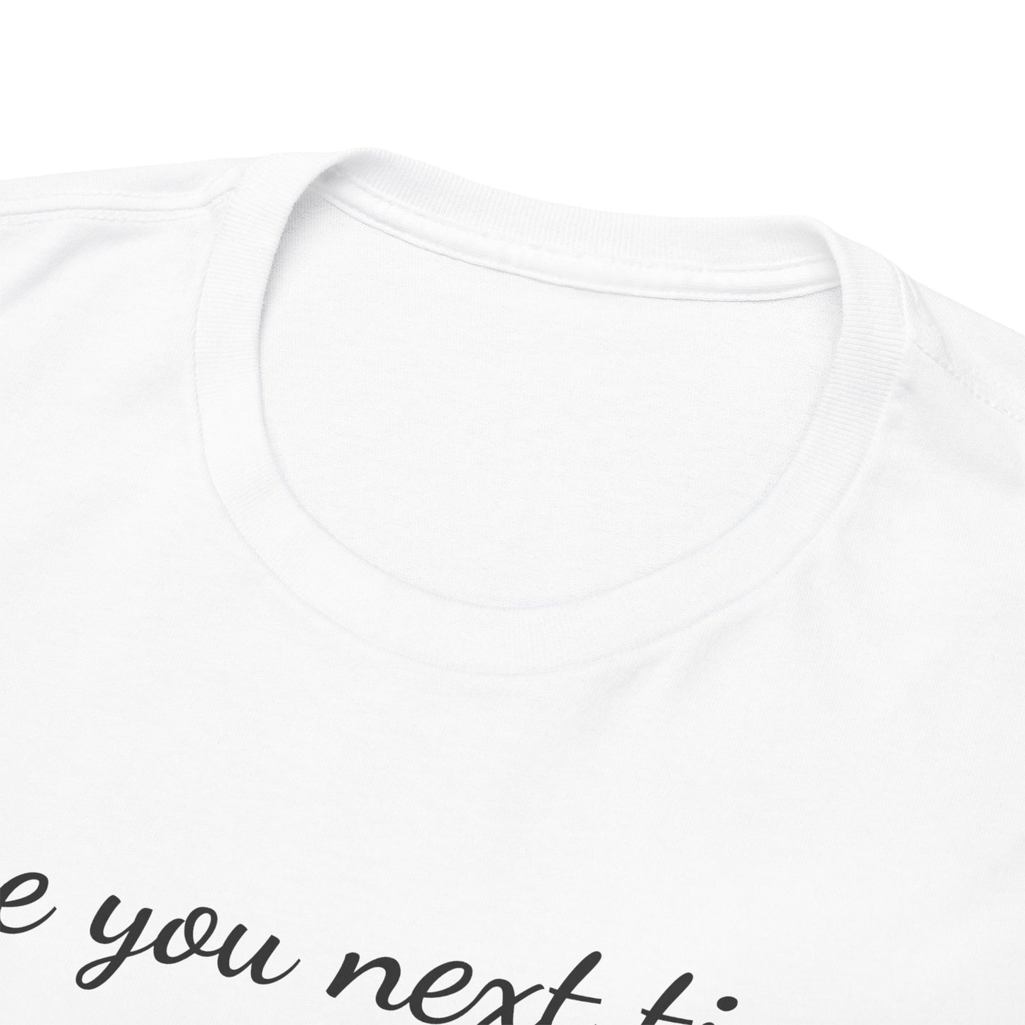 Buzz - See You Next Time T‑Shirt – White