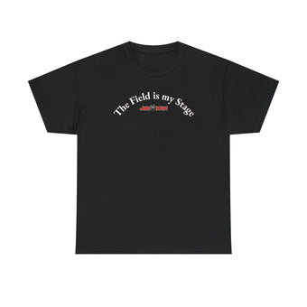 compare product Other - The Field is my Stage - T‑Shirt – Black
