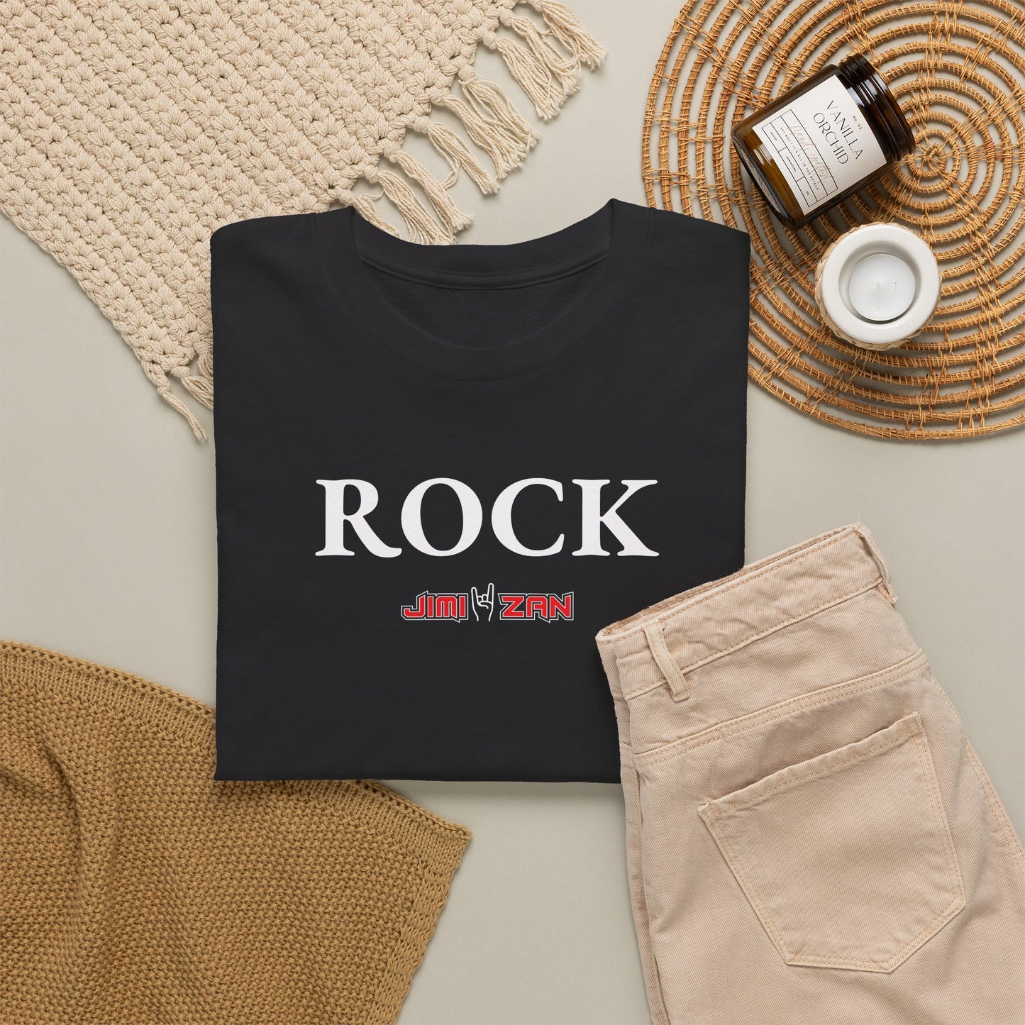 Classic - Rock T‑Shirt – Black