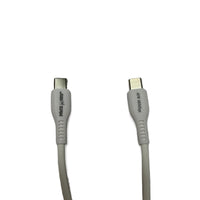 1M USBC to USBC 60W Cable, 480Mbps for data and charging - White