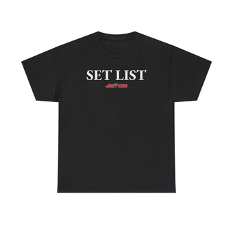 compare product Show - Set List T‑Shirt – Black
