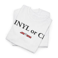 Vintage - Vinyl or CD T‑Shirt – White