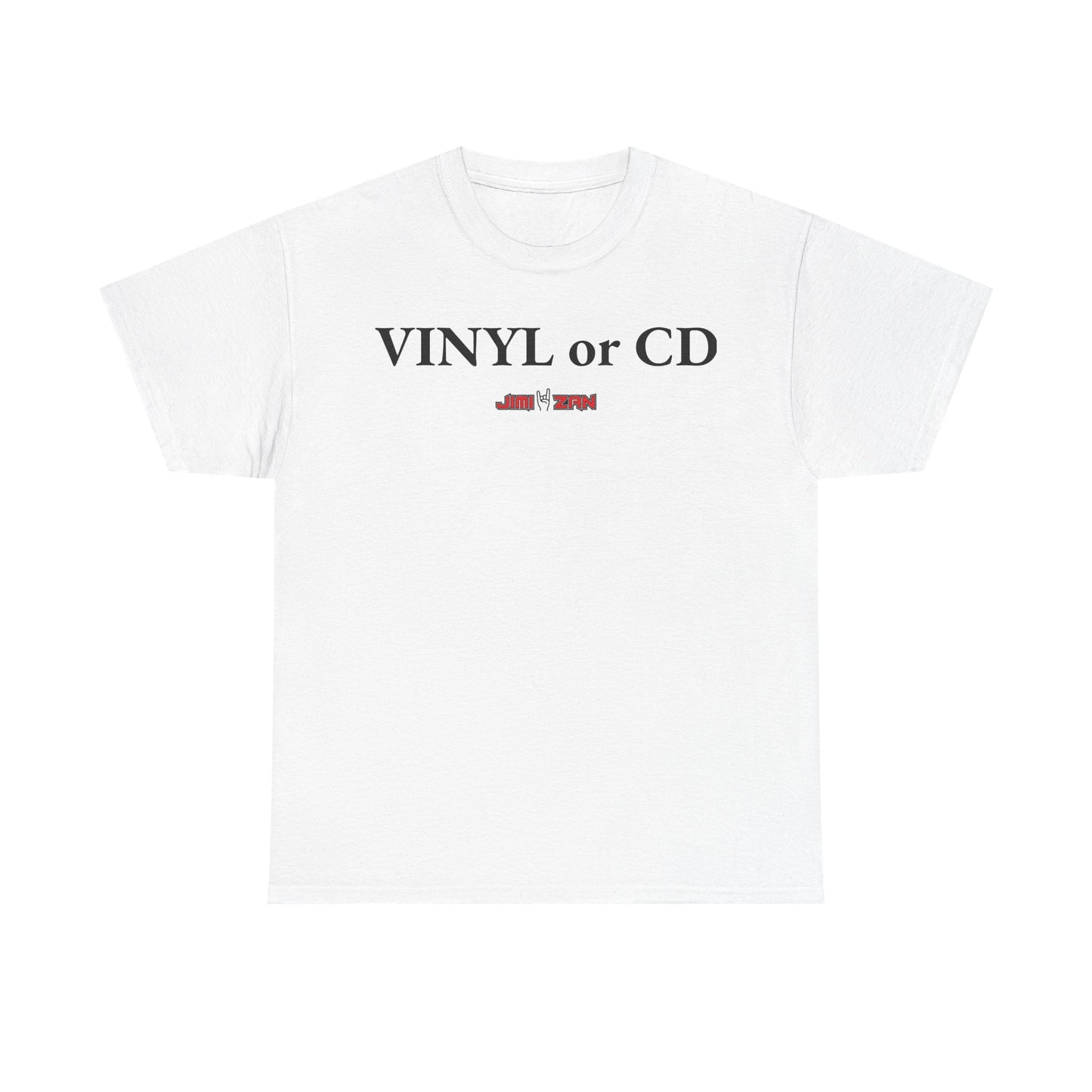 Vintage - Vinyl or CD T‑Shirt – White