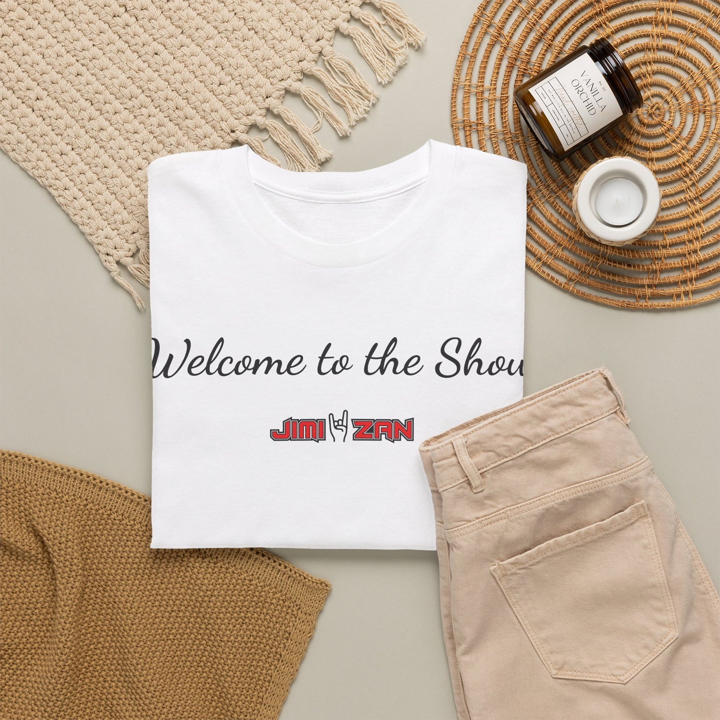 Buzz - Welcome to the show T‑Shirt – White