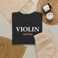 Play - Violin T‑Shirt – Black
