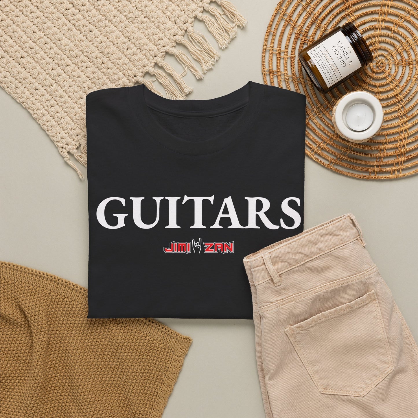 Play - Guitars T‑Shirt – Black