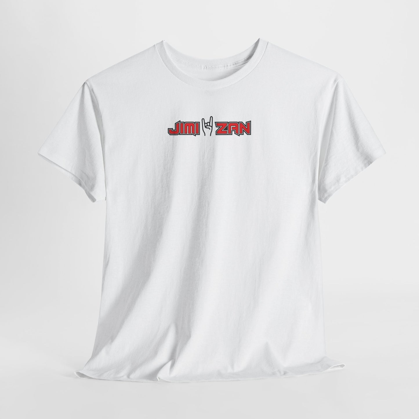 Classic - Jimi Zan Logo T‑Shirt – White