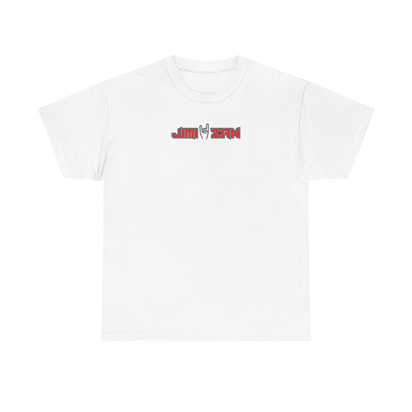 Classic - Jimi Zan Logo T‑Shirt – White