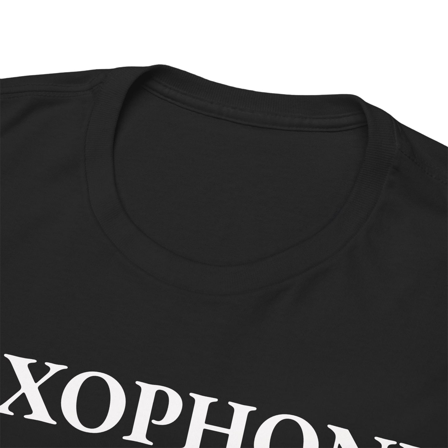 Play - Saxophone T‑Shirt – Black