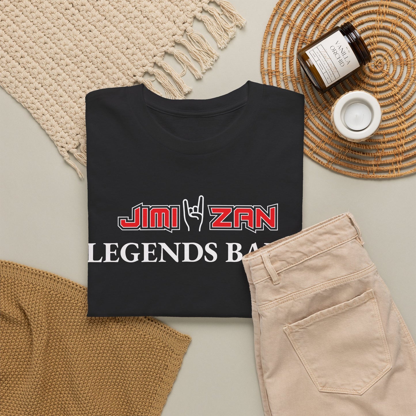 Band - Legends Band T‑Shirt – Black
