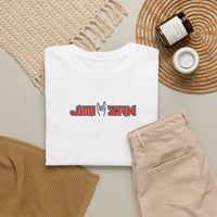 Classic - Jimi Zan Logo T‑Shirt – White