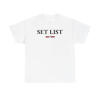 Show - Set List T‑Shirt – White