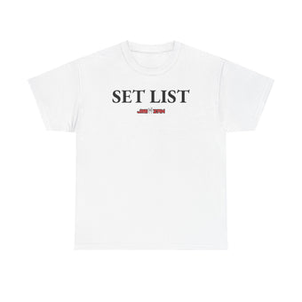 compare product Show - Set List T‑Shirt – White