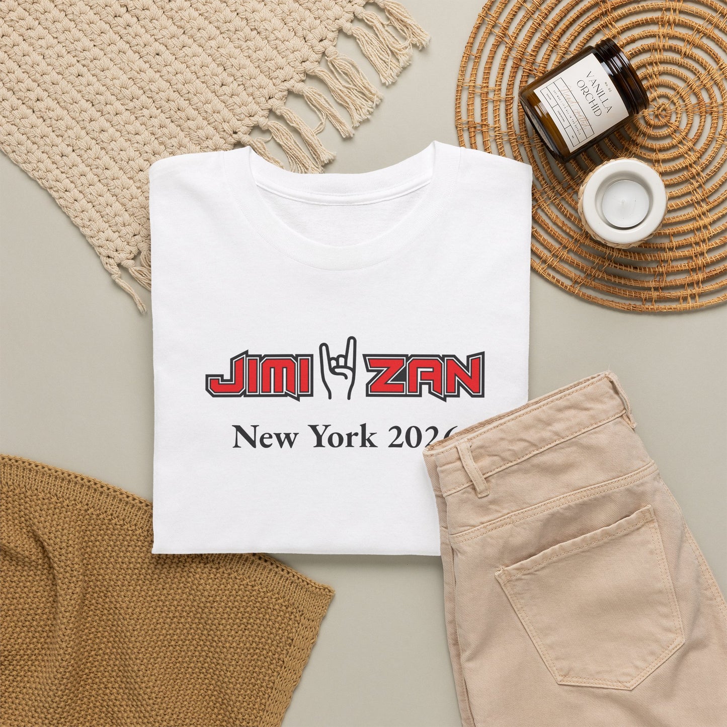 Tour - New York 2026 T‑Shirt – White