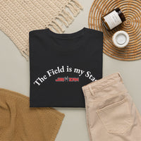 Other - The Field is my Stage - T‑Shirt – Black