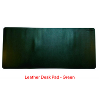 Leather Desk Pad (400x900x2mm) - Green