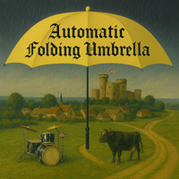 Handy Clip - Automatic Folding Umbrella - Beige