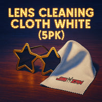 Lens cloth - white (5pk)